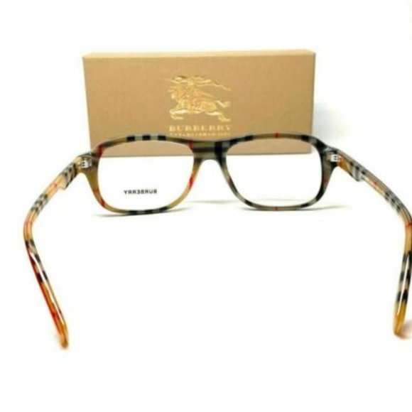 Burberry Men's Black Vintage Square Eyeglasses! - Picture 4 of 4